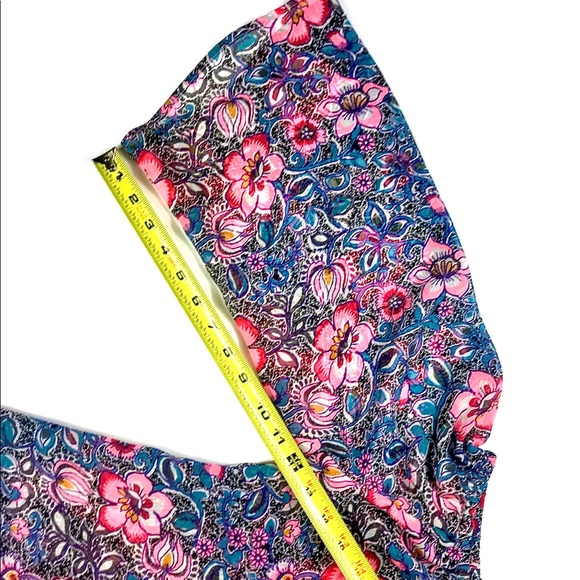 EXPRESS Off-the-Shoulder Floral Top, Size M - Picture 4 of 7